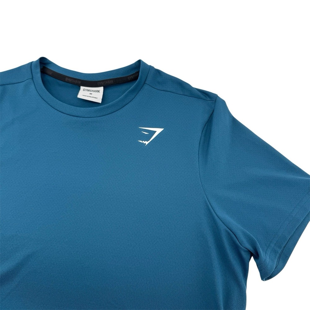 Gymshark Lightweight Men's T-shirt Blue Teal Size Medium